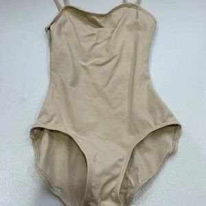 Nude Capezio Leotard Camisole XS Perfect for quick changes or under costumes